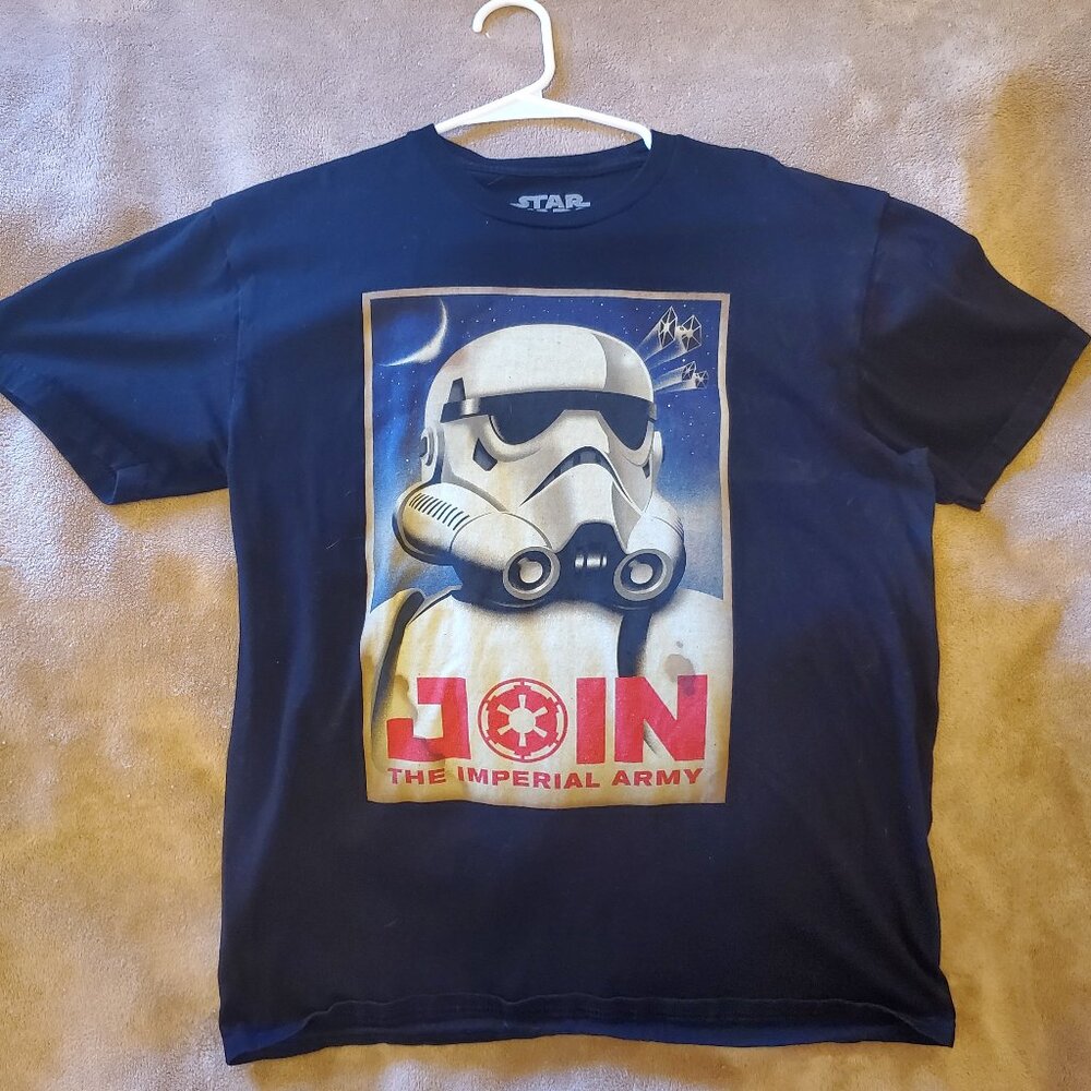 Star Wars Storm trooper "Join The Imperial Army" tee shirt